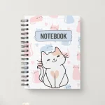 Cheerful Cat Notebook – Fun & Playful Design for Everyday Use